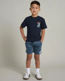 Toddlers|Tops & T-Shirts*Salty Life Toddlers' Surf Shark T-Shirt Navy