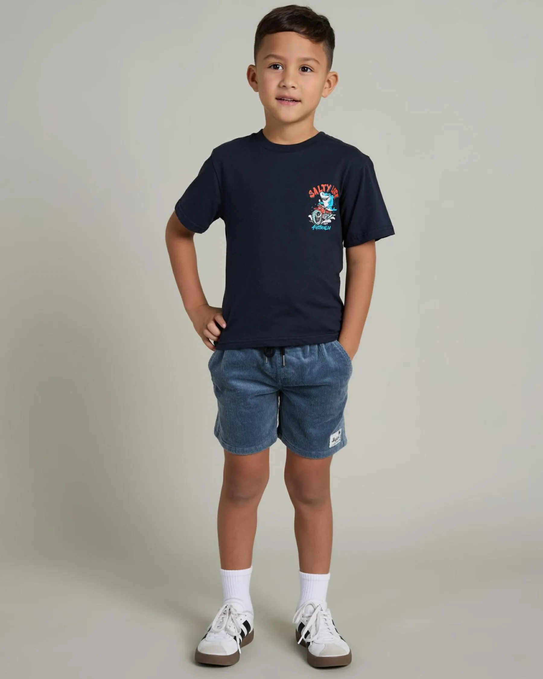 Toddlers|Tops & T-Shirts*Salty Life Toddlers' Surf Shark T-Shirt Navy