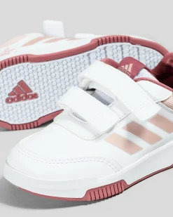 Toddlers|Sneakers*adidas Toddlers' Tensaur Sport Minnie Shoes Ftwr White/sandy Pink Met./preloved Crimson