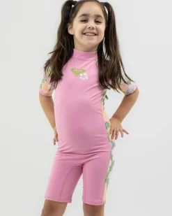 Sale Toddlers' Tiny Flower Long Sleeve Surfsuit Kids Surf|One Pieces