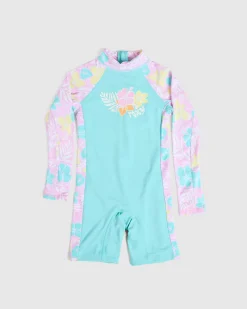 Outlet Toddlers' Tropical Square Springsuit Kids Surf|One Pieces