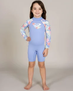 Surf|Wetsuits & Surfsuits*Roxy Toddlers' Tropical Story Surfsuit Grapemist Tropical Par Tay