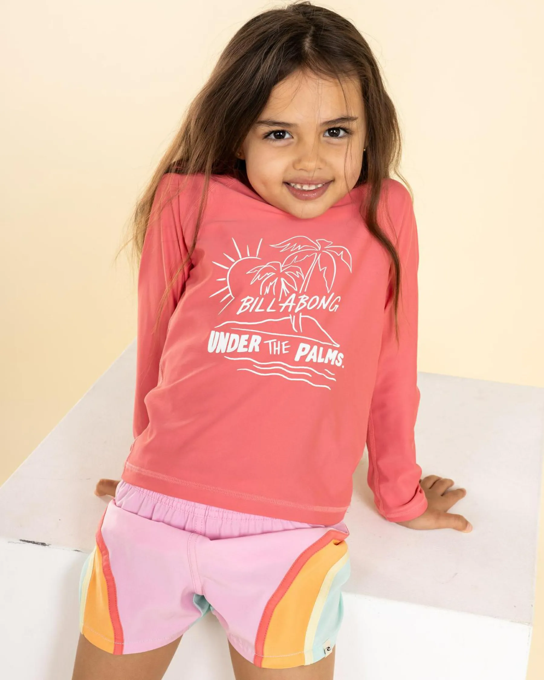Sale Toddlers' Under The Palms Long Sleeve Rash Vest Kids Rash Vests|Toddlers