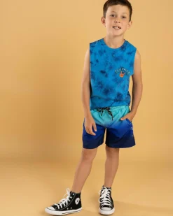 Toddlers|Shorts & Bottoms*Salty Life Toddlers' Unite Elastic Waist Shorts Mint/blue