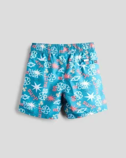 Toddlers|Shorts & Bottoms*Rip Curl Toddler's Wave Dayz Volley Board Shorts Storm Blue