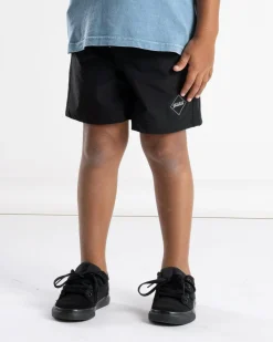 Toddlers|Shorts & Bottoms*Skylark Toddlers' Xpedition Elastic Waist Shorts Black