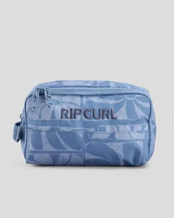 Travel Accessories*Rip Curl Toiletry Makeup Case Blue