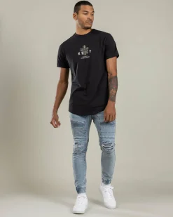 Best Tomb Dual Curve T-Shirt Tops & T-Shirts