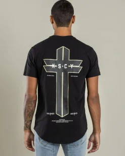 Best Tomb Dual Curve T-Shirt Tops & T-Shirts