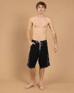 Board Shorts|Shorts & Bottoms*Rusty Tombstone Hybrid Waist Board Shorts Black