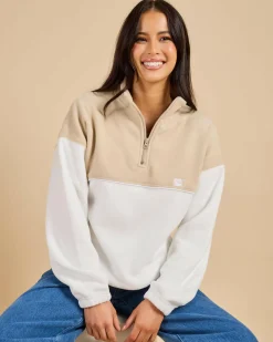 Tonal Division Sweatshirt Women Jumpers & Hoodies