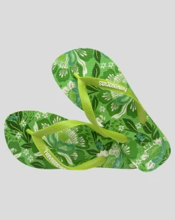 Sale Top Farm Leaf Thongs Women Flip Flops