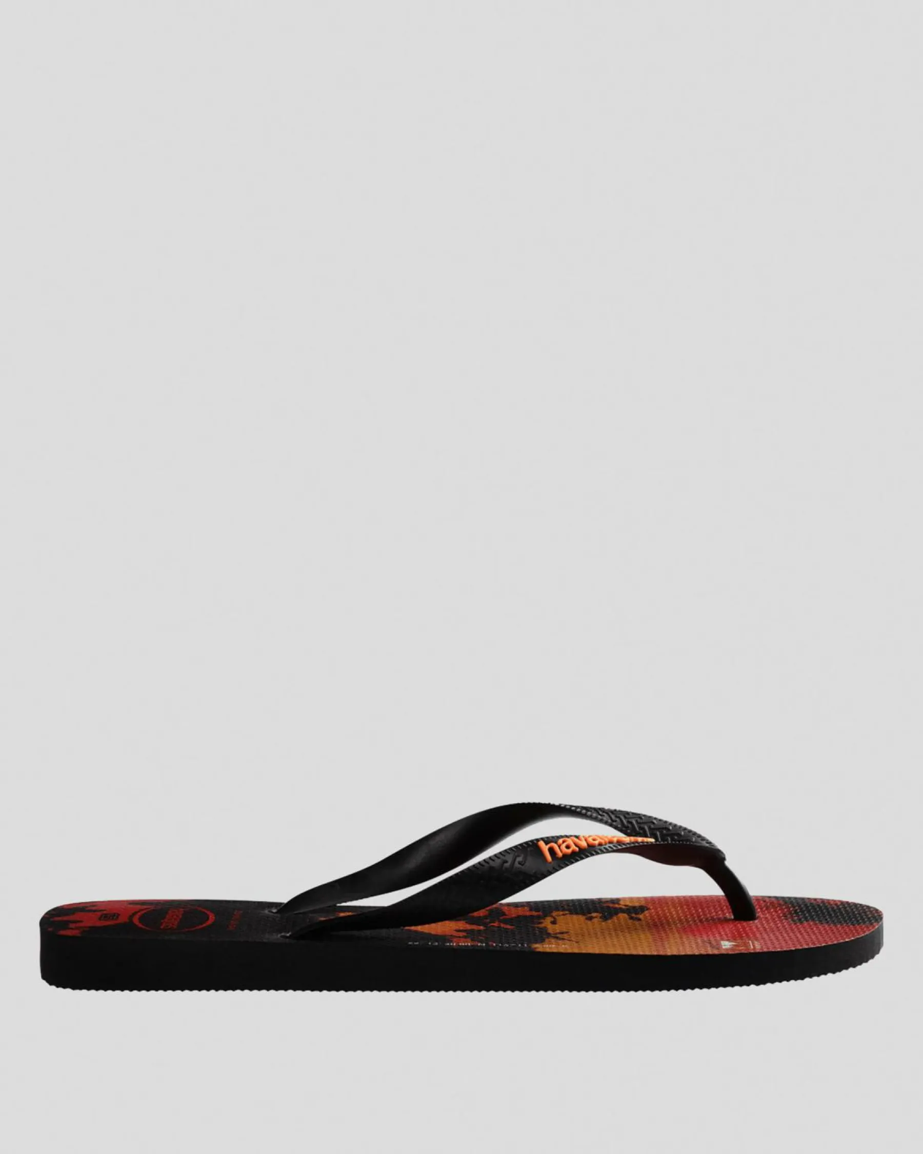 Flip Flops & Sandals*Havaianas Top Hype Thongs Black/orange