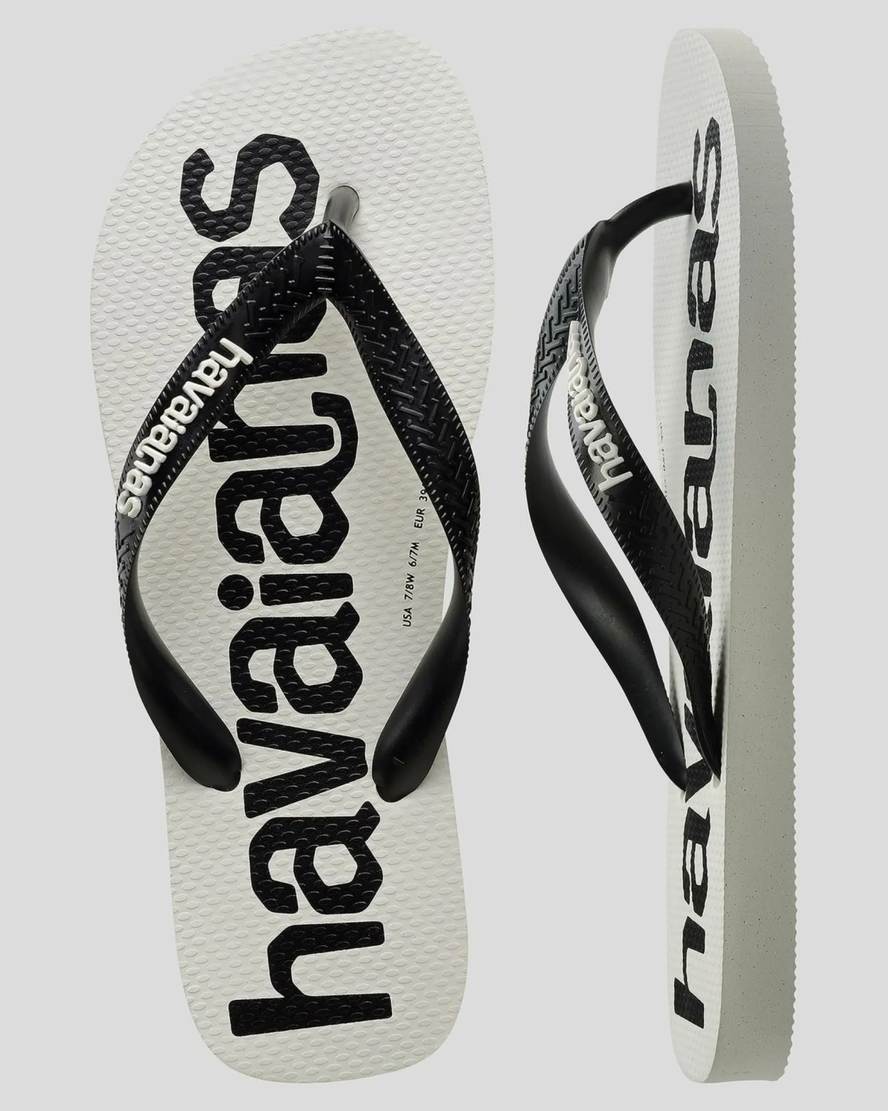 Online Top Logomania 2 Thongs Flip Flops & Sandals