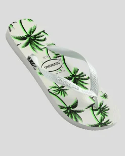 Top Print Aloha Thongs Flip Flops & Sandals
