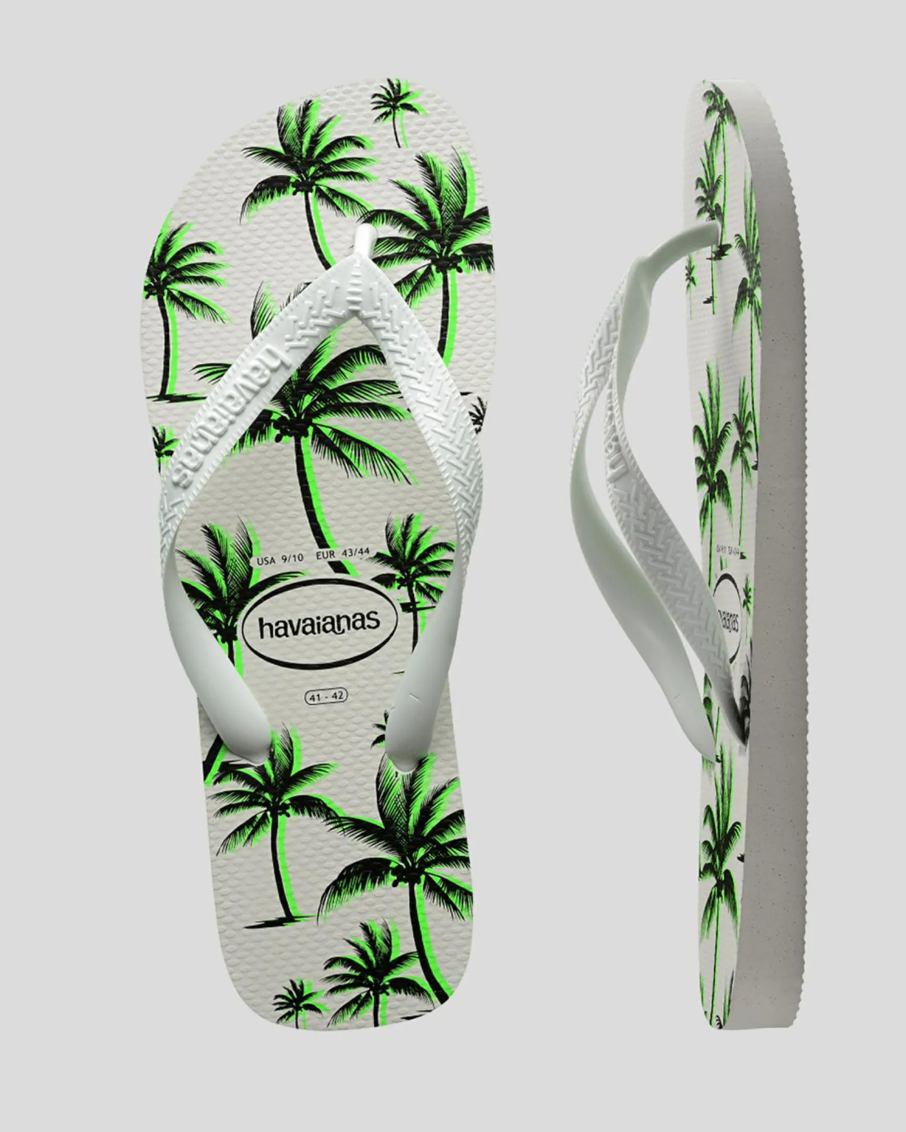 Top Print Aloha Thongs Flip Flops & Sandals