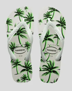Top Print Aloha Thongs Flip Flops & Sandals