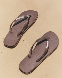 Flip Flops & Sandals|Flip Flops*Havaianas Top Rubber Logo Thongs Brown