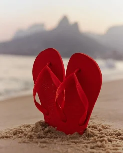 Flip Flops & Sandals*Havaianas Top Thongs Ruby Red
