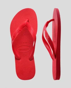 Flip Flops & Sandals*Havaianas Top Thongs Ruby Red