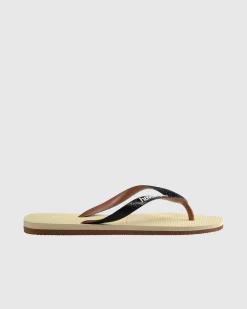 Flip Flops & Sandals*Havaianas Top Tred Thongs Beige/brown/white