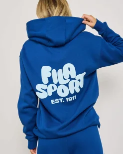 Jumpers & Hoodies*Fila Tori Hoodie Set Sail/spun Sugar