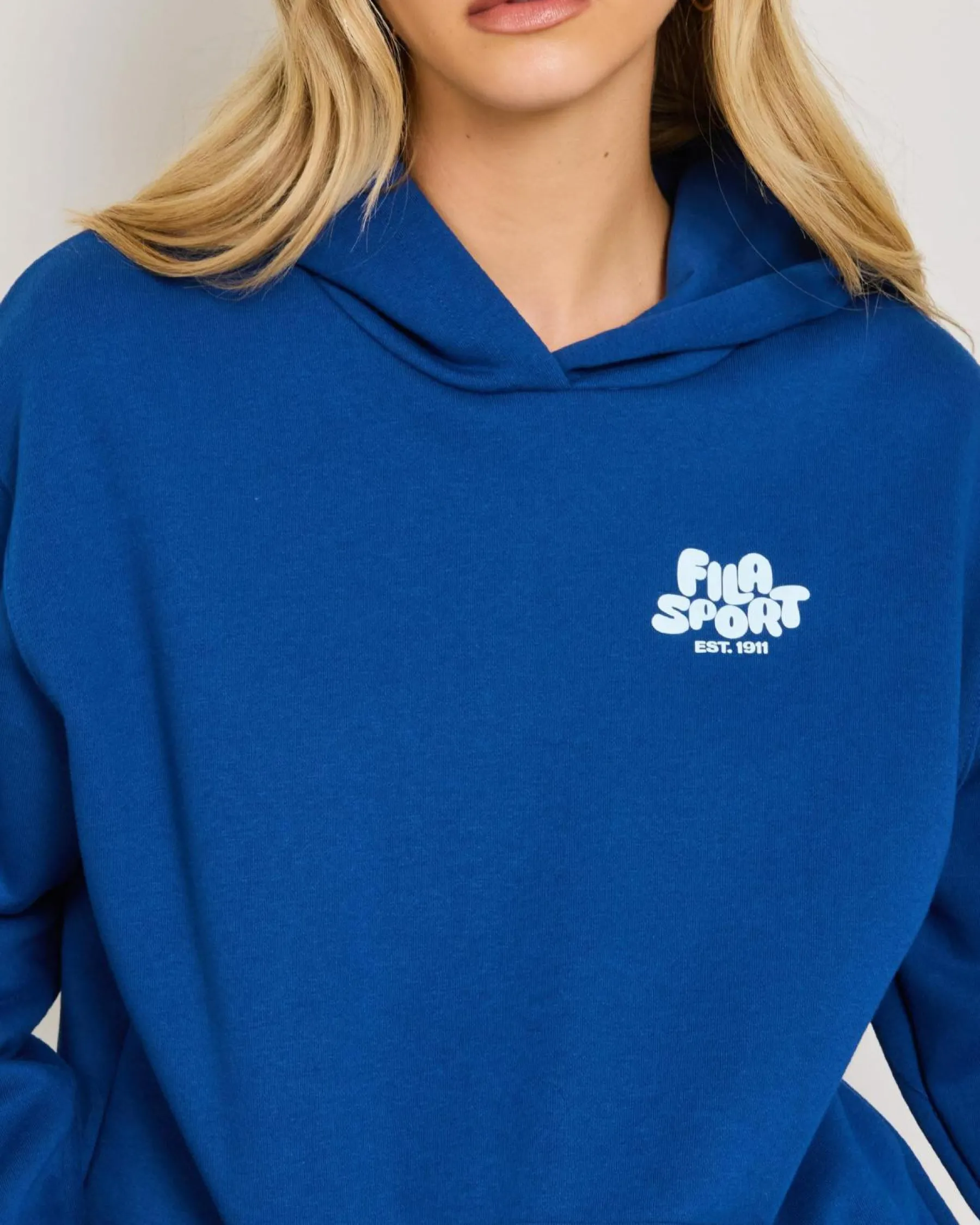 Jumpers & Hoodies*Fila Tori Hoodie Set Sail/spun Sugar