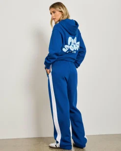 Sets|Activewear*Fila Tori Wide Leg Track Pants Set Sail/spun Sugar
