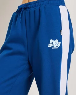 Sets|Activewear*Fila Tori Wide Leg Track Pants Set Sail/spun Sugar