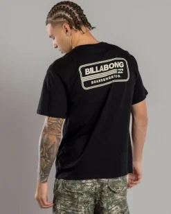 Tops & T-Shirts*Billabong Trademark T-Shirt Black