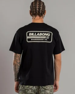 Tops & T-Shirts*Billabong Trademark T-Shirt Black