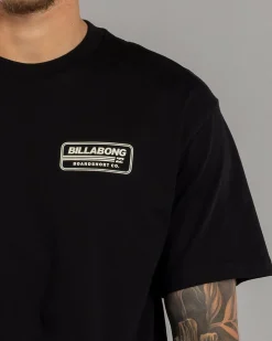 Tops & T-Shirts*Billabong Trademark T-Shirt Black