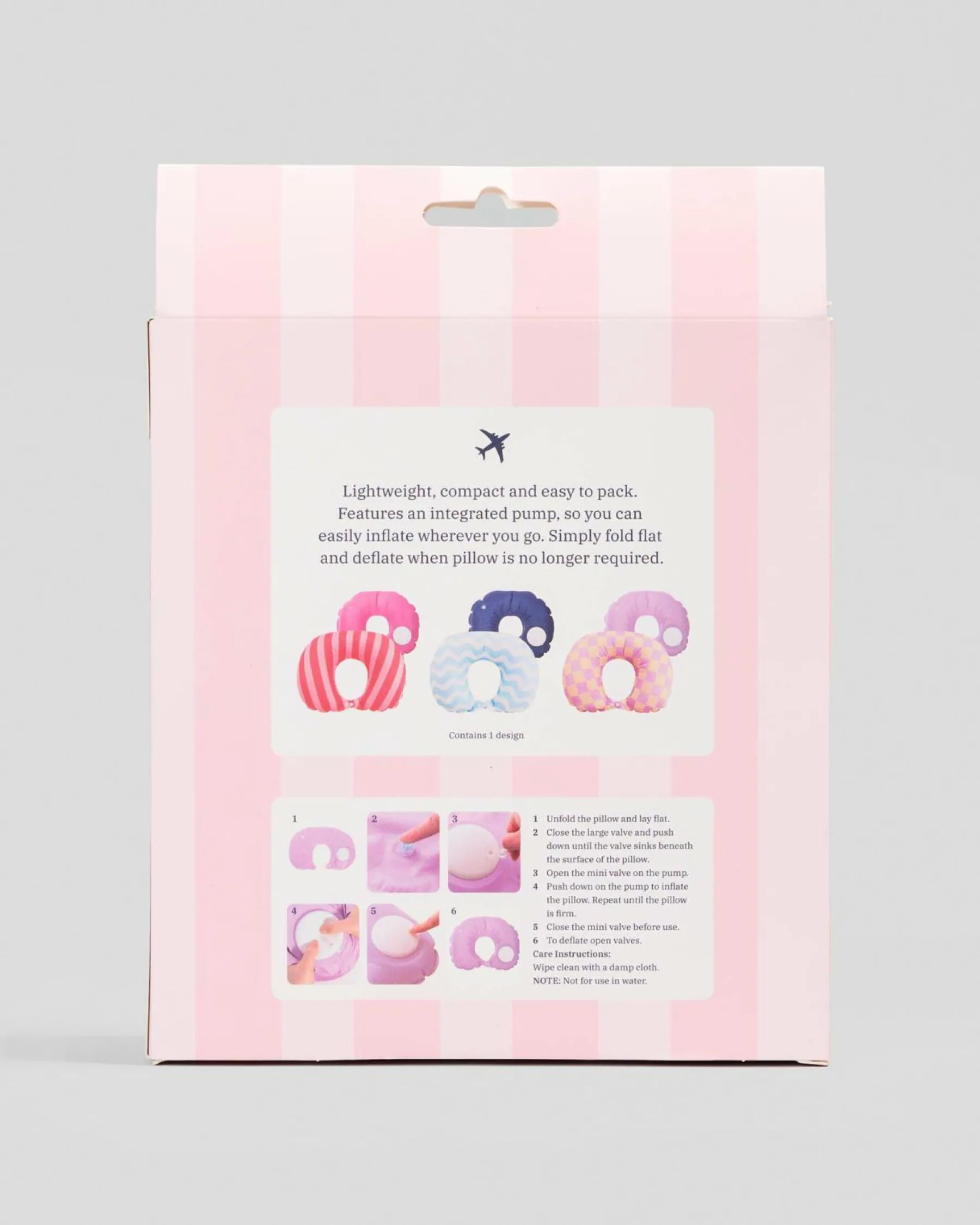 Gifts & Novelty|Gifts & Novelty*Get It Now Travel Neck Pillow Blue