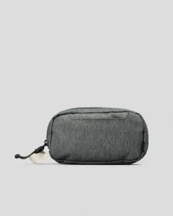 Travel Accessories*Rip Curl Travel Pouch Classic Surf Toiletry Bag Grey Heather