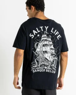Tops & T-Shirts*Salty Life Treacherous T-Shirt Black