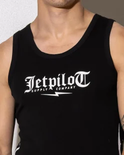 Tops & T-Shirts*Jetpilot Tribal Singlet Black