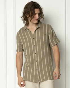 Tops & T-Shirts*Skylark Trinity Short Sleeve Shirt Desert Sage