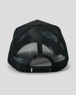 Headwear*Von Dutch Triple Trucker Cap Black