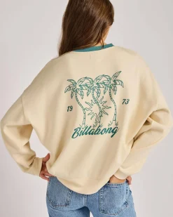 New Triple Palms Crew Neck Sweatshirt Women Jumpers & Hoodies
