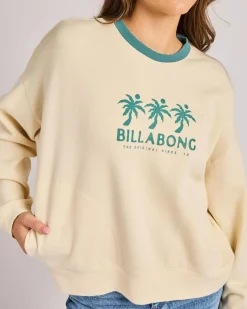 New Triple Palms Crew Neck Sweatshirt Women Jumpers & Hoodies