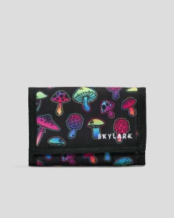 Wallets|Wallets*Sanction Trippin Trifold Wallet Black