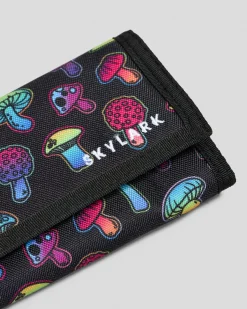 Wallets|Wallets*Sanction Trippin Trifold Wallet Black