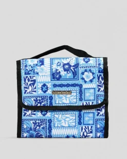 Travel Accessories*Mooloola Tropical Makeup Case Blue/blue