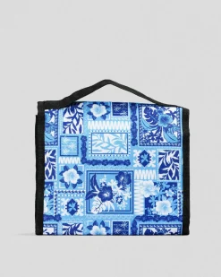 Travel Accessories*Mooloola Tropical Makeup Case Blue/blue