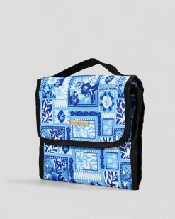 Travel Accessories*Mooloola Tropical Makeup Case Blue/blue