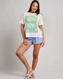 Tops*Rip Curl Tropicana Relaxed T-Shirt Bone