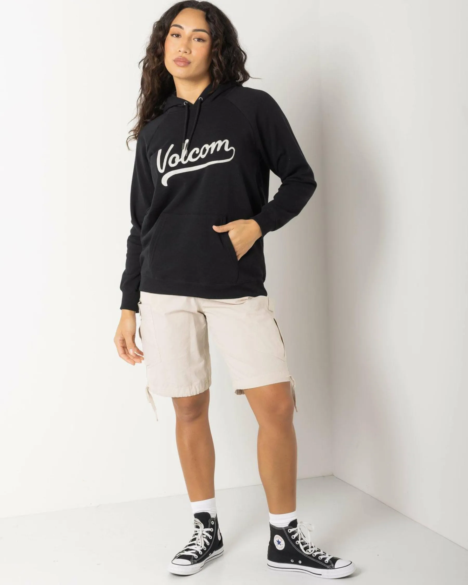 Jumpers & Hoodies*Volcom Truly Stoked Hoodie Black