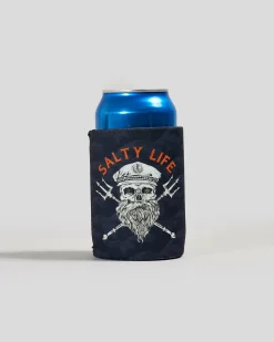Gifts & Novelty|Bottles & Lunch Boxes*Salty Life Tsunami Stubby Cooler Black
