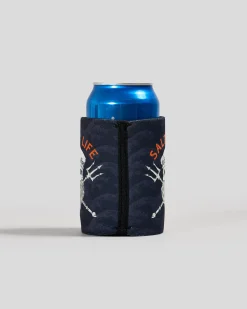 Gifts & Novelty|Bottles & Lunch Boxes*Salty Life Tsunami Stubby Cooler Black