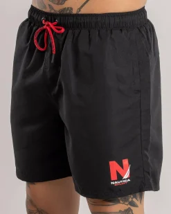 Shorts & Bottoms*NAUTICA Tulsa 6 Inch Swim Short Black